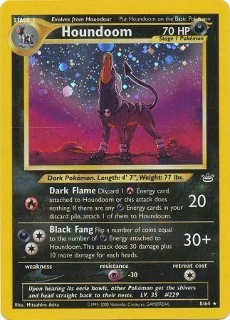 Houndoom 8/64 - Neo Revelation Unlimited Holofoil
