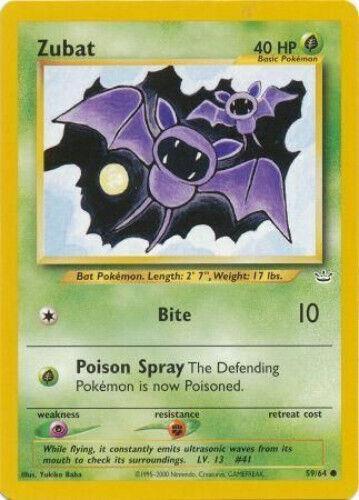 Zubat 59/64 - Neo Revelation Unlimited