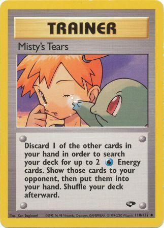 Misty's Tears 118/132 - Gym Challenge Unlimited