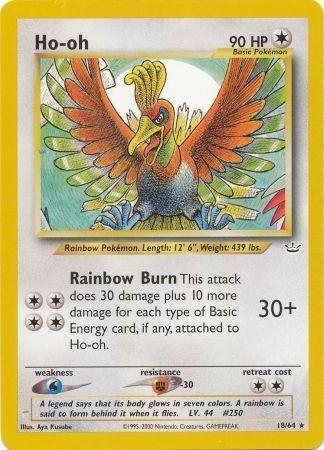 Ho-oh (18) 18/64 - Neo Revelation Unlimited