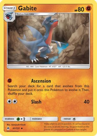 Gabite 61/131 - SM Forbidden Light