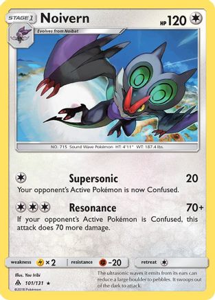 Noivern 101/131 - SM Forbidden Light
