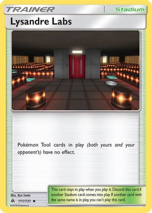 Lysandre Labs 111/131 - SM Forbidden Light Reverse Holofoil