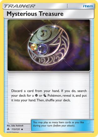 Mysterious Treasure 113/131 - SM Forbidden Light