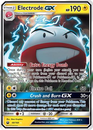 Electrode GX 48/168 - SM Celestial Storm Holofoil