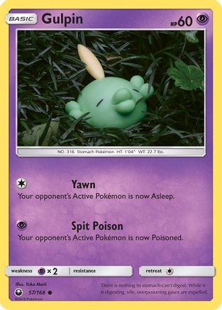Gulpin 57/168 - SM Celestial Storm Reverse Holofoil