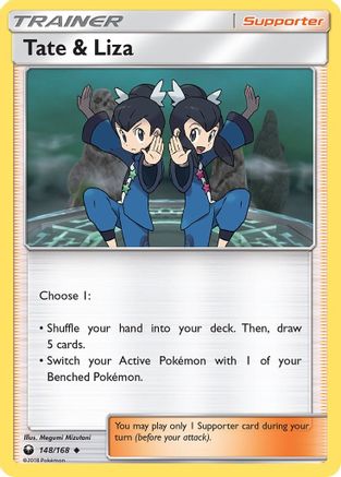 Tate & Liza 148/168 - SM Celestial Storm Reverse Holofoil
