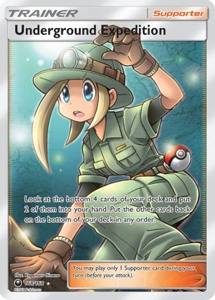 Underground Expedition (Full Art) 168/168 - SM Celestial Storm Holofoil