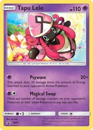 Tapu Lele - SM45 SM45/248 - SM Promos Holofoil