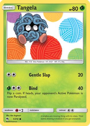Tangela 1/214 - SM Lost Thunder