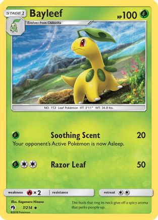 Bayleef 7/214 - SM Lost Thunder