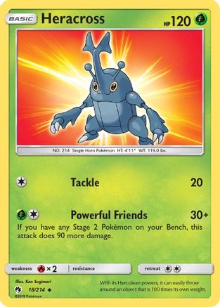 Heracross 18/214 - SM Lost Thunder