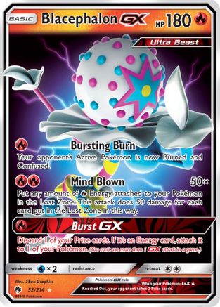 Blacephalon GX 52/214 - SM Lost Thunder Holofoil