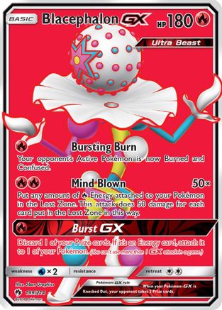 Blacephalon GX (Full Art) 199/214 - SM Lost Thunder Holofoil