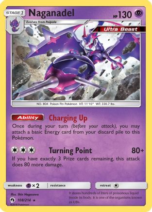 Naganadel 108/214 - SM Lost Thunder Holofoil
