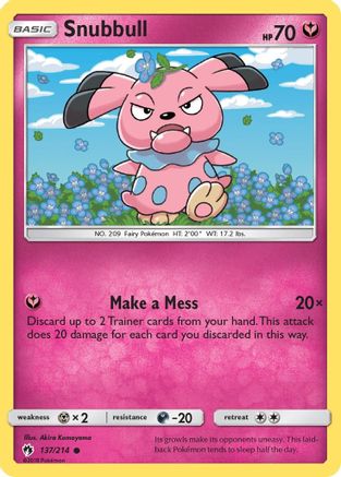 Snubbull 137/214 - SM Lost Thunder