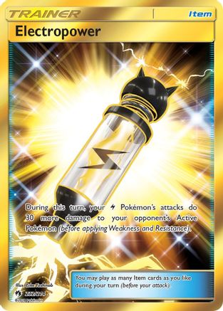 Electropower (Secret) 232/214 - SM Lost Thunder Holofoil