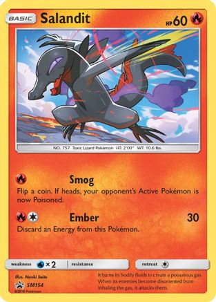 Salandit - SM154 SM154/248 - SM Promos Holofoil