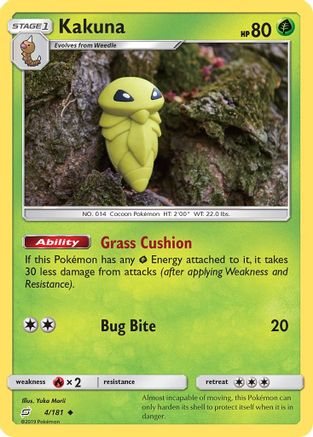 Kakuna 4/181 - SM Team Up