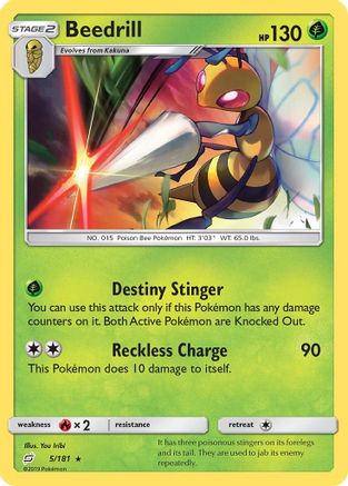 Beedrill 5/181 - SM Team Up