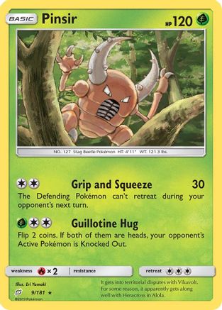 Pinsir 9/181 - SM Team Up
