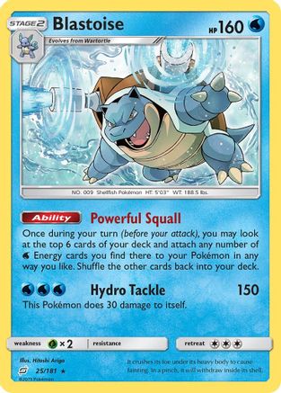 Blastoise 25/181 - SM Team Up