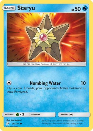 Staryu 28/181 - SM Team Up