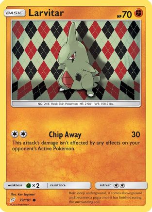 Larvitar 79/181 - SM Team Up Reverse Holofoil