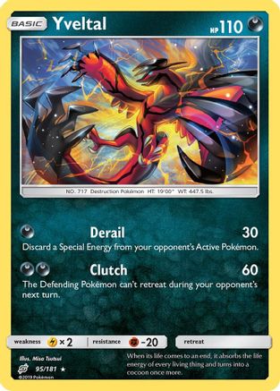 Yveltal 95/181 - SM Team Up Reverse Holofoil