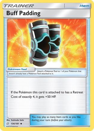 Buff Padding 136/181 - SM Team Up Reverse Holofoil