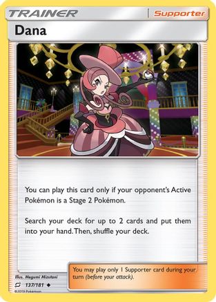 Dana 137/181 - SM Team Up Reverse Holofoil