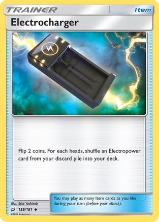 Electrocharger 139/181 - SM Team Up Reverse Holofoil