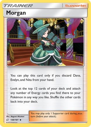 Morgan 149/181 - SM Team Up Reverse Holofoil