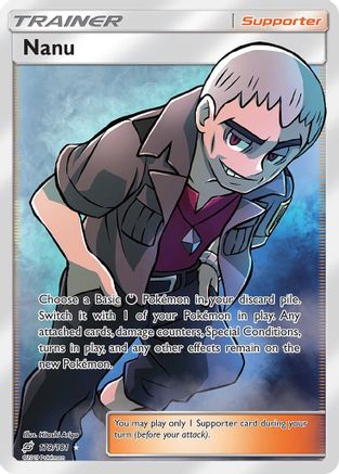 Nanu (Full Art) 179/181 - SM Team Up Holofoil