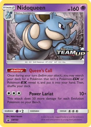 Nidoqueen - SM160 (Prerelease) SM160/248 - SM Promos Holofoil