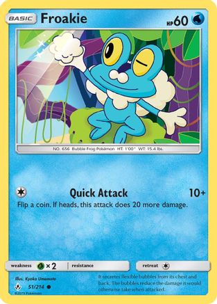 Froakie 51/214 - SM Unbroken Bonds