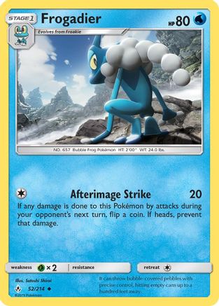 Frogadier 52/214 - SM Unbroken Bonds Reverse Holofoil