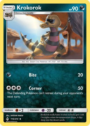 Krokorok 115/214 - SM Unbroken Bonds