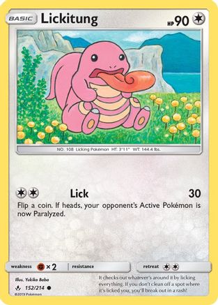 Lickitung 152/214 - SM Unbroken Bonds