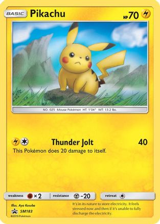 Pikachu - SM183 SM183/248 - SM Promos Holofoil