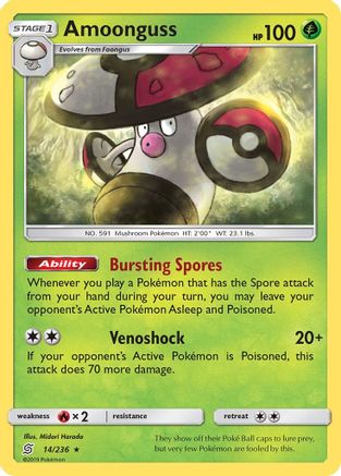 Amoonguss 14/236 - SM Unified Minds