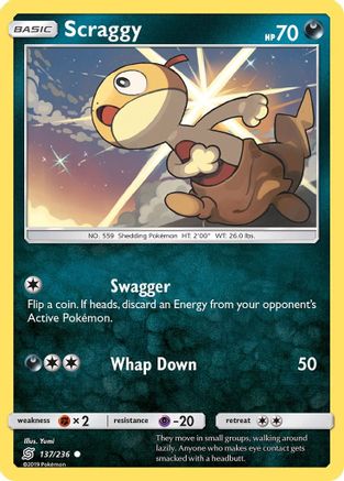 Scraggy 137/236 - SM Unified Minds