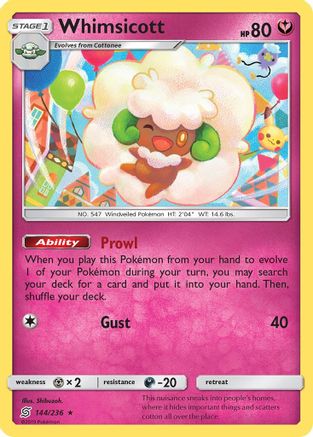 Whimsicott 144/236 - SM Unified Minds