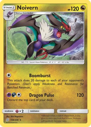 Noivern 159/236 - SM Unified Minds Reverse Holofoil