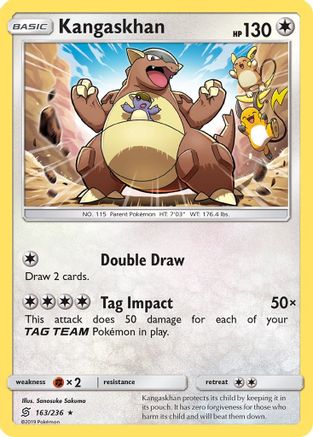 Kangaskhan 163/236 - SM Unified Minds Holofoil