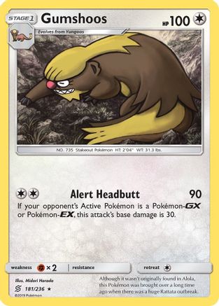 Gumshoos 181/236 - SM Unified Minds