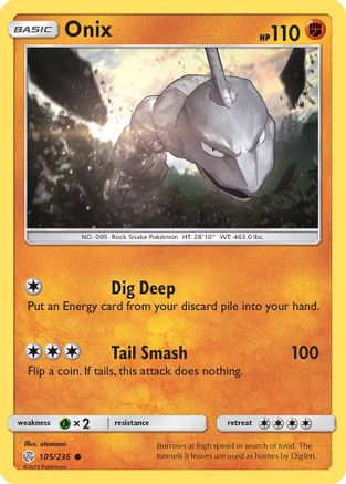 Onix 105/236 - SM Cosmic Eclipse