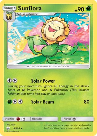 Sunflora 8/236 - SM Cosmic Eclipse