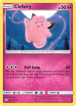 Clefairy 144/236 - SM Cosmic Eclipse