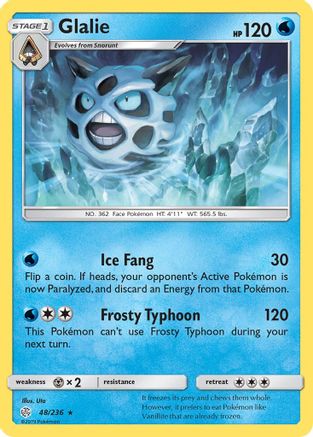 Glalie 48/236 - SM Cosmic Eclipse